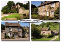 Derbyshire Cottages Postcards